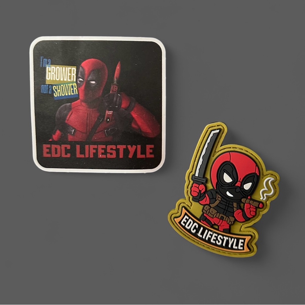 Deadpool EDC Lifestyle Velcro Patch